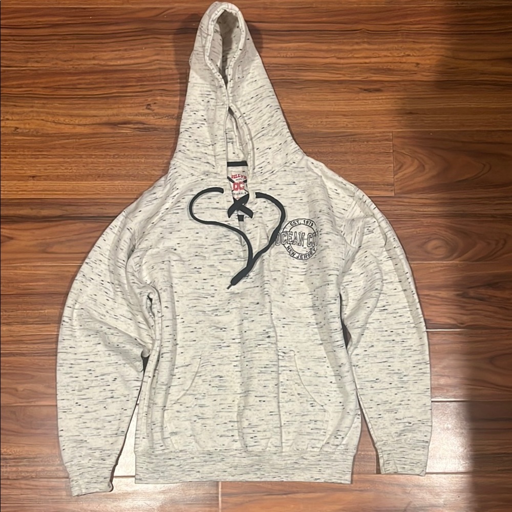 White Ocean City Hoodie